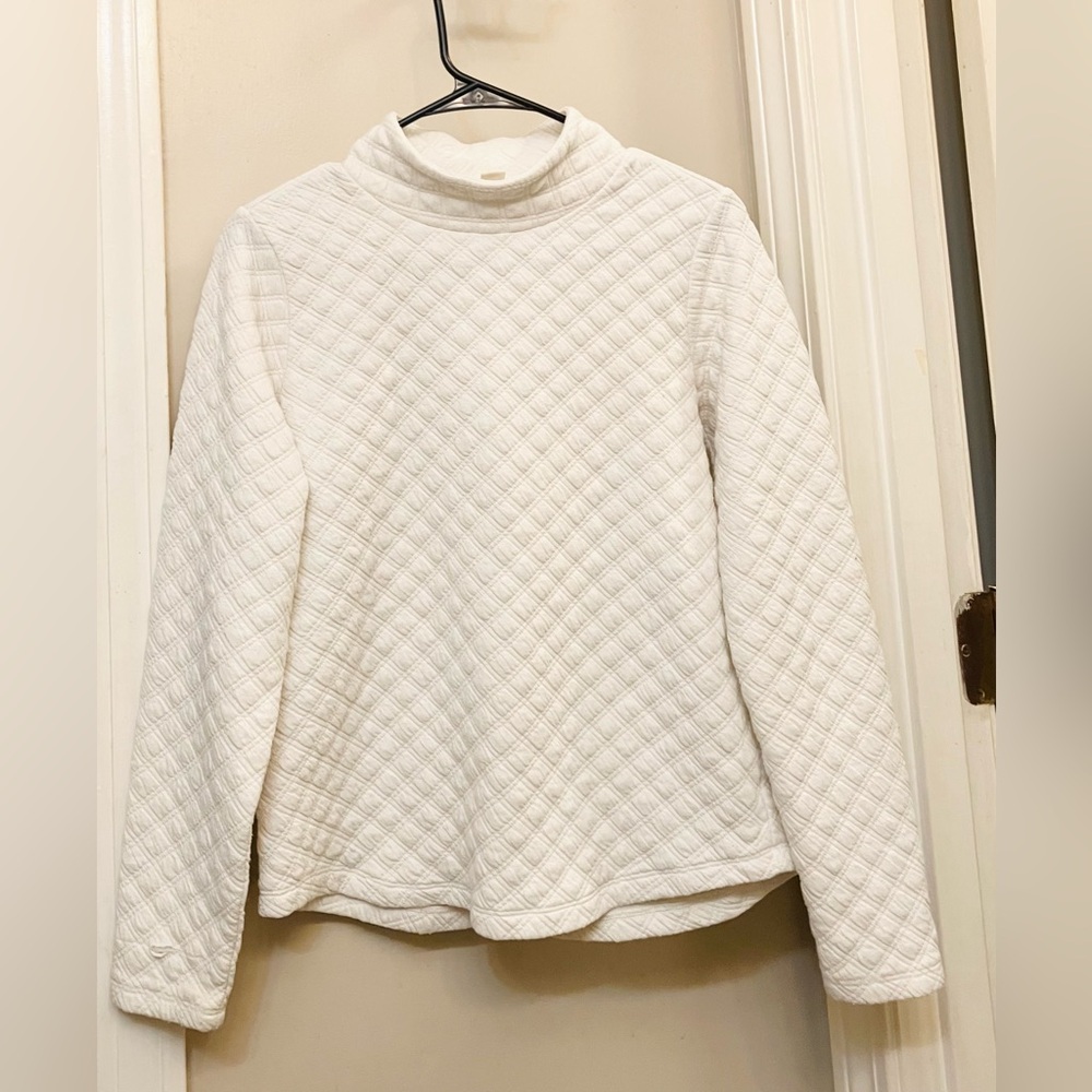 Girls Beautiful Crewcuts Quilted Mock-Neck Top Size xLg 12/14